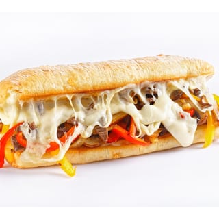 Chicken Philly Cheesesteak Sandwich